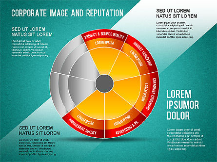 Imagen Corporativa y Reputación, Diapositiva 14, 01321, Modelos de negocios — PoweredTemplate.com