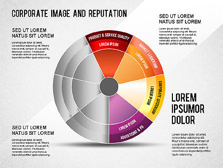 Image et réputation de l'entreprise, Diapositive 5, 01321, Modèles commerciaux — PoweredTemplate.com