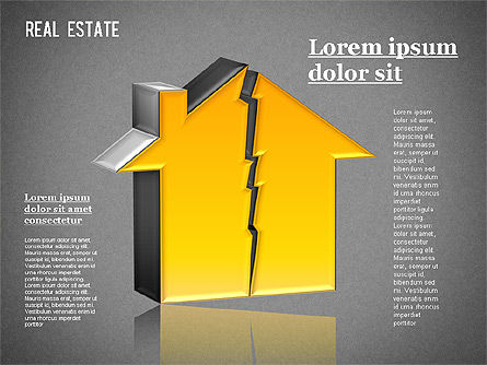 Schema di puzzle immobiliare, Slide 13, 01325, Modelli di lavoro — PoweredTemplate.com