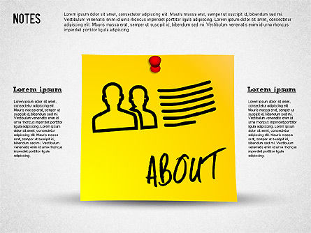 Tips and Notes Shapes, Slide 7, 01326, Shapes — PoweredTemplate.com
