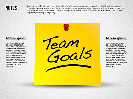 Tips and Notes Shapes, Slide 9, 01326, Shapes — PoweredTemplate.com