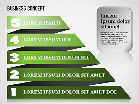 Forme origami colorati, Slide 14, 01330, Forme — PoweredTemplate.com
