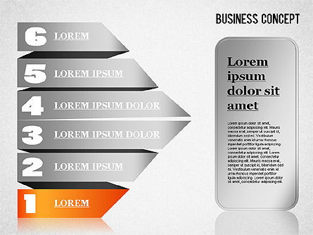 Formes colorées d'origami, Diapositive 3, 01330, Formes — PoweredTemplate.com