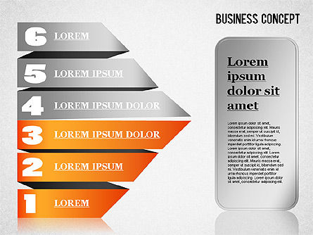 Formes colorées d'origami, Diapositive 5, 01330, Formes — PoweredTemplate.com