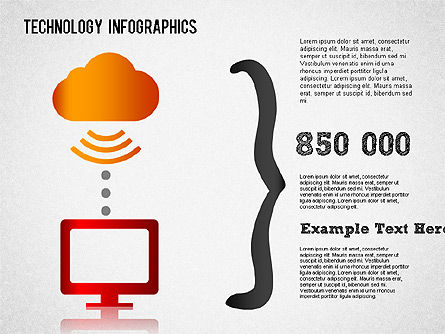 技術インフォグラフィックス, スライド 5, 01335, ビジネスモデル — PoweredTemplate.com