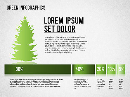 Infográficos ecológicos, Deslizar 9, 01337, Modelos de Negócio — PoweredTemplate.com