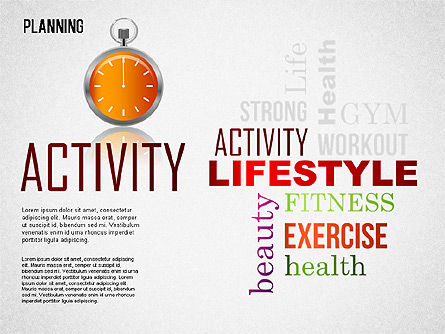 Lifestyle planning diagram, Dia 6, 01338, Businessmodellen — PoweredTemplate.com