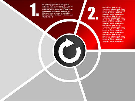Bagan Alur Kerja, Slide 12, 01340, Diagram Proses — PoweredTemplate.com