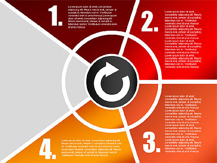 Bagan Alur Kerja, Slide 14, 01340, Diagram Proses — PoweredTemplate.com
