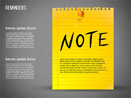 Reminders, Slide 13, 01344, Business Models — PoweredTemplate.com