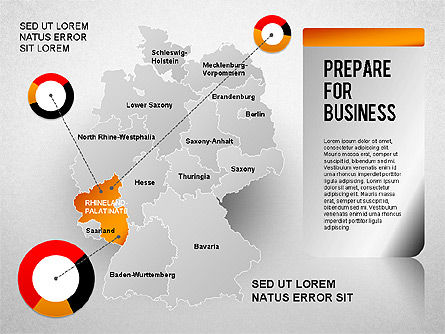 Germany diagrama de apresentação, Deslizar 12, 01349, Modelos de Negócio — PoweredTemplate.com