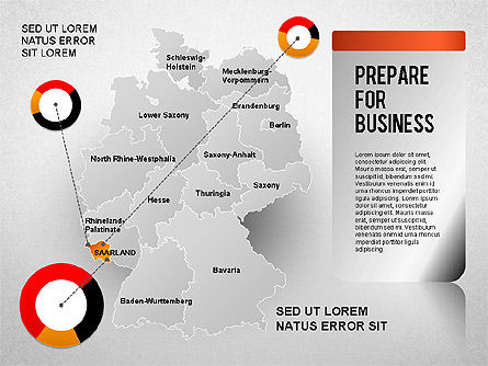 Diagram Presentasi Jerman, Slide 13, 01349, Model Bisnis — PoweredTemplate.com