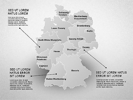 Diagram Presentasi Jerman, Slide 17, 01349, Model Bisnis — PoweredTemplate.com