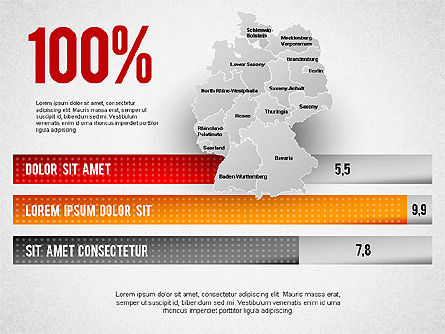Diagramme de présentation en Allemagne, Diapositive 2, 01349, Modèles commerciaux — PoweredTemplate.com