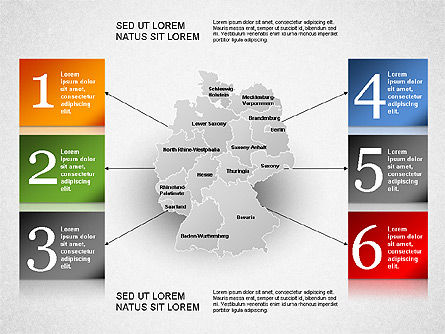 독일 프리젠 테이션 다이어그램, 슬라이드 20, 01349, 비즈니스 모델 — PoweredTemplate.com