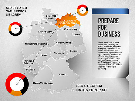 Diagram Presentasi Jerman, Slide 5, 01349, Model Bisnis — PoweredTemplate.com
