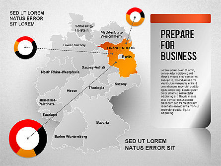 Deutschland Präsentationsdiagramm, Folie 6, 01349, Business Modelle — PoweredTemplate.com