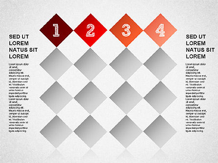 Schéma de processus séquentiel séquentiel, Diapositive 5, 01351, Schémas de procédés — PoweredTemplate.com
