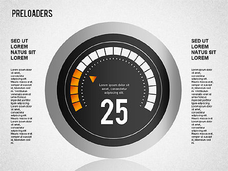 Kotak Peralatan Preloader, Slide 2, 01353, Diagram Panggung — PoweredTemplate.com
