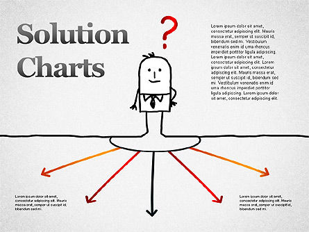 Finding Solution Chart, 01354, Business Models — PoweredTemplate.com