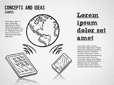 Concepts and Ideas Shapes, Slide 7, 01356, Shapes — PoweredTemplate.com