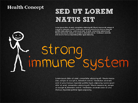 Forme Healthy lifestyle concept, Slide 16, 01359, Diagrammi e Grafici Medici — PoweredTemplate.com