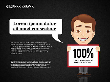 Business Shapes Toolbox, Slide 13, 01360, Shapes — PoweredTemplate.com