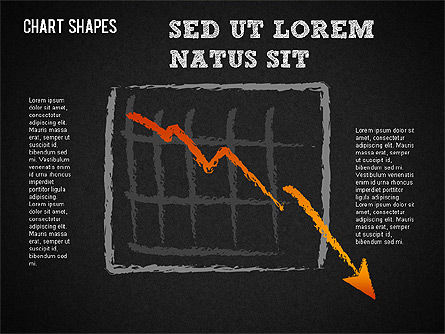Chart Shapes, Slide 11, 01363, Shapes — PoweredTemplate.com