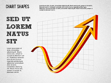 Chart Shapes, Slide 7, 01363, Shapes — PoweredTemplate.com