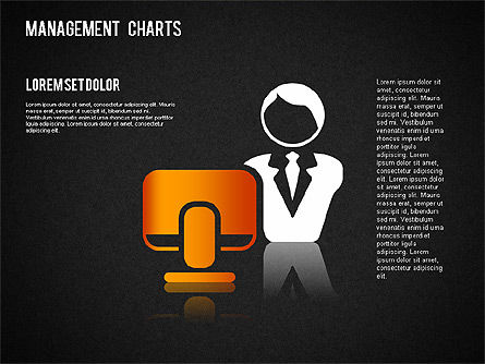 Diagrammes de gestion et icônes, Diapositive 15, 01365, Modèles commerciaux — PoweredTemplate.com
