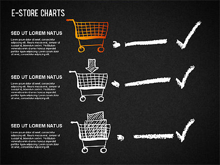 E-Store Analyzing Chart , Slide 15, 01370, Business Models — PoweredTemplate.com