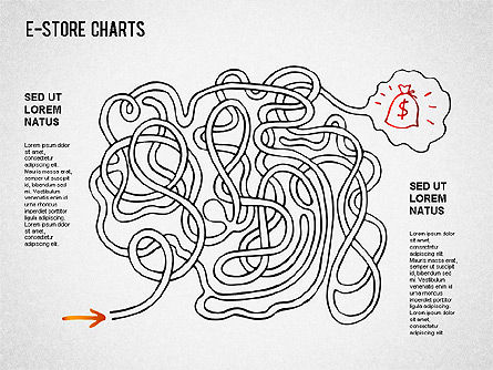 E-Store Analyzing Chart , Slide 5, 01370, Business Models — PoweredTemplate.com