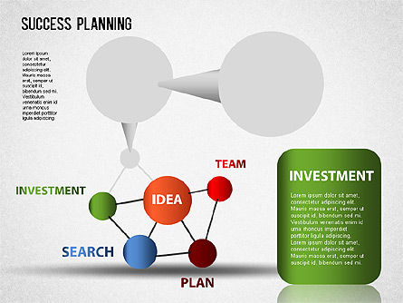 Gráfico de planejamento de sucesso, Deslizar 5, 01376, Diagramas de Etapas — PoweredTemplate.com