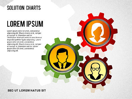 Solution Shapes and Charts, Slide 6, 01377, Business Models — PoweredTemplate.com