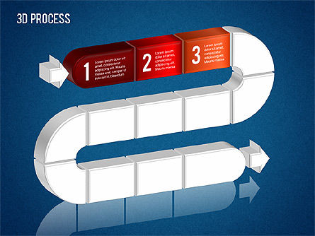 Processo 3d, Slide 6, 01378, Diagrammi di Processo — PoweredTemplate.com