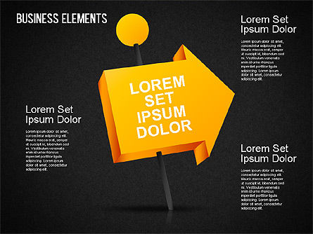 Formas ilustrativas, Diapositiva 13, 01385, Formas — PoweredTemplate.com