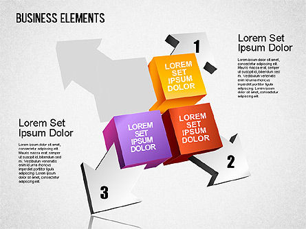 Formas ilustrativas, Deslizar 9, 01385, Formas — PoweredTemplate.com