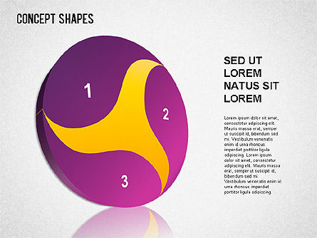 Boîte à outils formes conceptuelles, Diapositive 7, 01390, Formes — PoweredTemplate.com