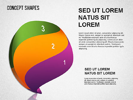 Concept Shapes Toolbox, Slide 9, 01390, Shapes — PoweredTemplate.com