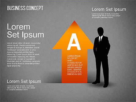 Cartes d'orientation, Diapositive 12, 01395, Modèles commerciaux — PoweredTemplate.com