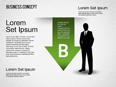 Cartes d'orientation, Diapositive 4, 01395, Modèles commerciaux — PoweredTemplate.com