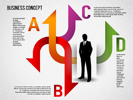 Petunjuk Grafik, Slide 9, 01395, Model Bisnis — PoweredTemplate.com
