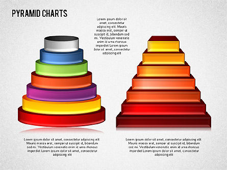Layered strumenti piramide, Slide 15, 01397, Diagrammi Palco — PoweredTemplate.com