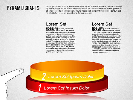 Layered strumenti piramide, Slide 9, 01397, Diagrammi Palco — PoweredTemplate.com