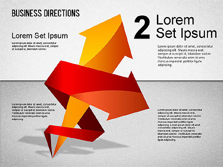 비즈니스 길 찾기 도구 상자, 슬라이드 2, 01401, 단계 도표 — PoweredTemplate.com