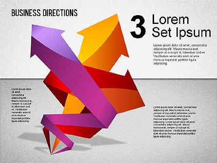 Boîte à outils des directions commerciales, Diapositive 3, 01401, Schémas d'étapes — PoweredTemplate.com
