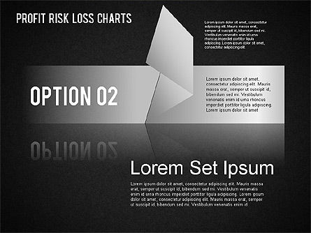 Winst risicoverliezengegevens chart, Dia 13, 01402, Businessmodellen — PoweredTemplate.com