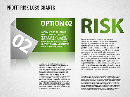  Gráfico de perda de risco do lucro, Deslizar 9, 01402, Modelos de Negócio — PoweredTemplate.com