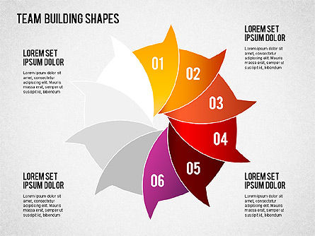 Team Building Shapes, Slide 7, 01403, Business Models — PoweredTemplate.com
