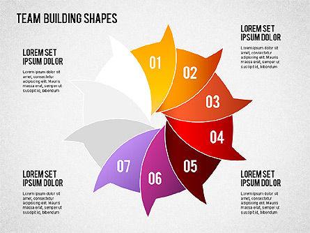 Team Building Shapes, Slide 8, 01403, Business Models — PoweredTemplate.com